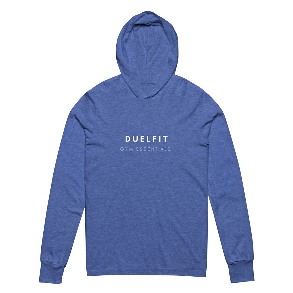 
                      
                        DuelFit Essentials Hooded long-sleeve tee
                      
                    